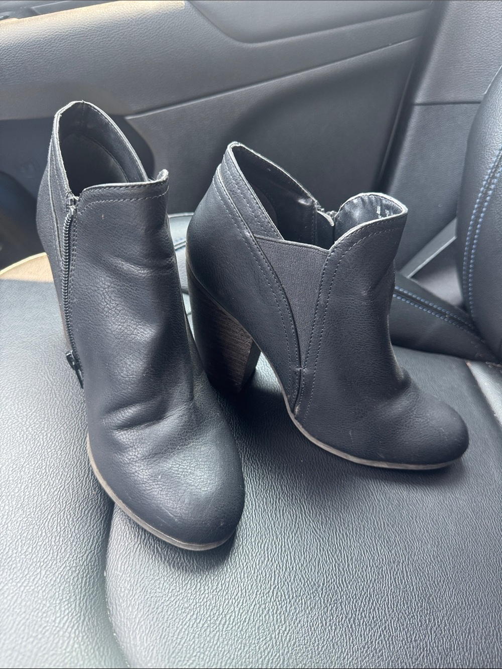 Black Women's Ankle Booties - Classic High Heel